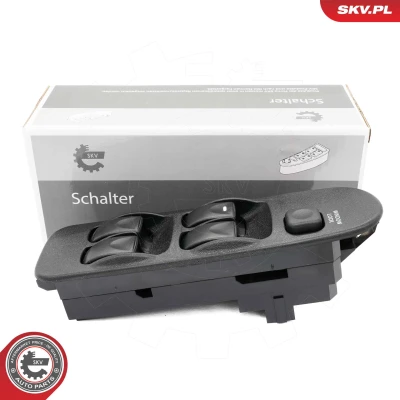 Imagen de ESEN SKV 37SKV422 Interruptor, elevalunas Lado de pasajero MITSUBISHI: Carisma Hatchback