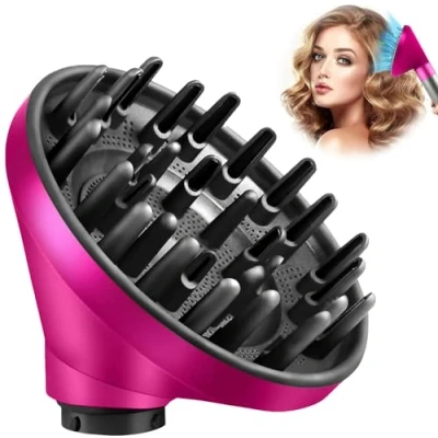Imagen de Boquilla difusora para Dyson accesorio Airwrap Styler, conversión rizador en un secador de pelo, difusor pelo Styler