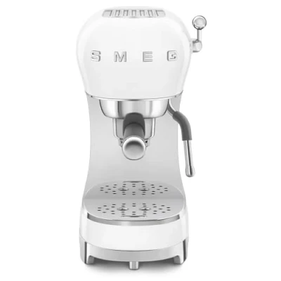 Imagen de SMEG ECF02WHEU Máquina de café expreso, Plastic, Blanco
