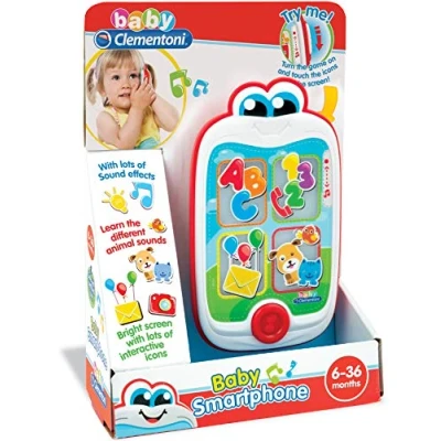Imagen de Baby Clementoni 14948 Smartphone juguetes bebé con sonido a partir de 10 meses