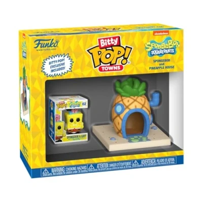 Imagen de Funko Pop! Bitty Town: Bob Esponja Casa de y Piña