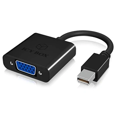 Imagen de Adaptador Icy Box Ib ac539 Mini Displayport Vga Negro