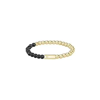 Imagen de Lacoste Pulsera con cuentas para Hombre Colección SCOTTIE, Onyx