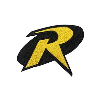 Imagen de Parche bordado para coser o con diseño de Robin Batman, superhéroe, ropa, camisas, vaqueros, etc.