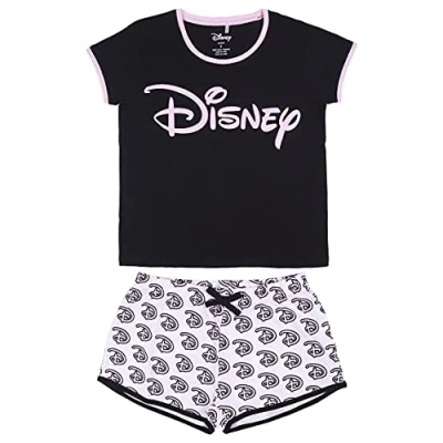 Imagen de CERDÁ LIFE&#039;S LITTLE MOMENTS Mujer Pijama Corto Mickey Mouse Licencia Oficial Disney, Negro, S