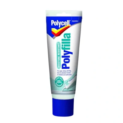 Imagen de Polycell listo mezcla tubo resistente a la humedad Polyfilla, 330 g, color blanco