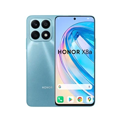 Imagen de HONOR X8a Smartphone, Teléfono Móvil de 6+128 GB, Cámara Triple 100 MP, Pantalla HD+ FullView 6,7&quot; y 90 Hz, Procesador Helio G88 8 Núcleos, Bateria 4500mAh, Android 12, Dual SIM, Azul