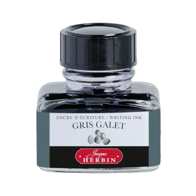 Imagen de Jacques Herbin 13005T Botella de tinta para escribir (30 ml, 30 ml), color gris