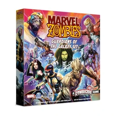 Imagen de Marvel Zombies: a Zombicide Game Guardianes de la Galaxia Lucha contra amenaza los no muertos en las profundidades del espacio. Juego estrategia cooperativa, partir 14 años, 1 6