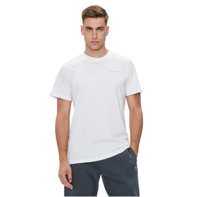 Imagen de Tommy Jeans SLIM Linear TEE Camiseta básica, Hombre, Talla: 46, White