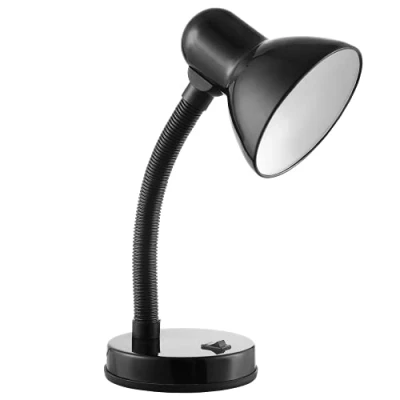 Imagen de Virone FUPI Lampara Escritorio Clásica 40W E27 Acero + Plástico (Negro)