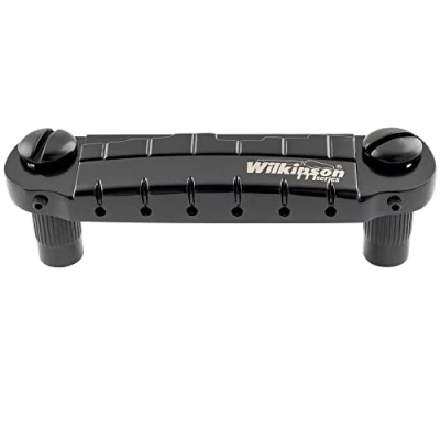 Imagen de Wilkinson M Series 52mm Pre set Puente Wraparound para Guitarra Eléctrica tipo Les Paul SG Junior Special, Negro