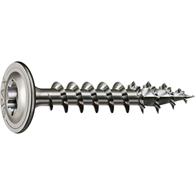 Imagen de SPAX Tornillo para madera HI.Force de 6 mm diámetro, WIROX, cabeza placa, T STAR Plus, punta corte x 40 mm, 200 unidades