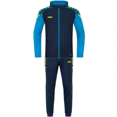 Imagen de JAKO Chándal de poliéster Performance con Capucha, Azul Marino/Azul Claro, Medium para Hombre