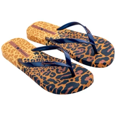 Imagen de Ipanema Animal Print Vi Fem, Chanclas Mujer, Yellow Pearly Blue, 39 EU