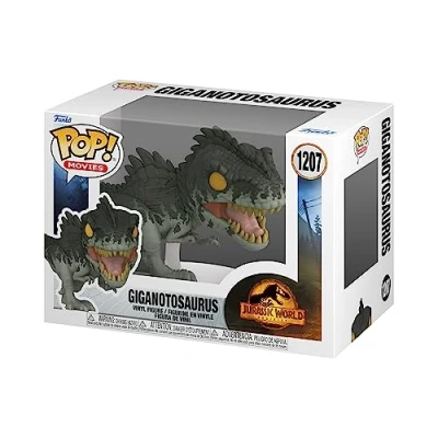 Imagen de Funko Pop! Movies: JW3 Giant Dino Giganotosaurus Jurassic World 3 Figura de Vinilo Coleccionable Idea Regalo Mercancia Oficial Juguetes para Niños y Adultos Movies Fans