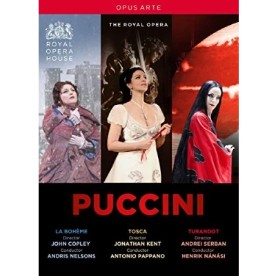 Imagen de Puccini: La Bohème, Tosca &amp; Turandot (Royal Opera House) [3 DVDs]