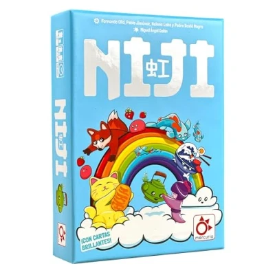 Imagen de NIJI Juego de Cartas Educativo para Niños Mesa Colorido y Divertido Desarrollo Cognitivo Creatividad Familia Regalo Pequeños
