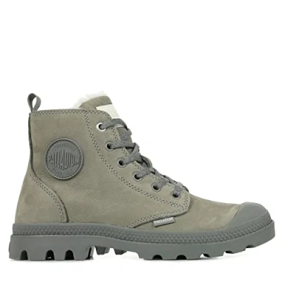 Imagen de Palladium Pampa HI ZIP Botines bajos, Mujer, Talla: 40, Cloudburst/charcoal grey Zapatos