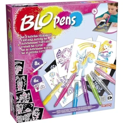 Imagen de Lansay Blopens Hada Materiales de Dibujo y Pintura, Multicolor, Juego 20 piezas (23519)