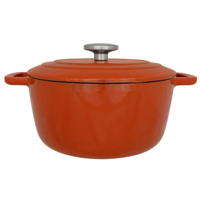 Imagen de Cosy &amp; Trendy Casserole Fontestic Cast Iron Rust Ø 24 cm / 4.6 Liter Enamelled Suitable for all Cooktops