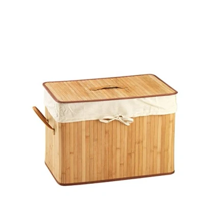 Imagen de King Home p1120204 lavandería Bambu Rectangular bajo, Natural