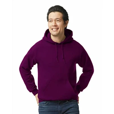 Imagen de Gildan Fleece Hooded Sweatshirt, Style G18500 Sudadera con Capucha, Rojo (Maroon), XL para Hombre