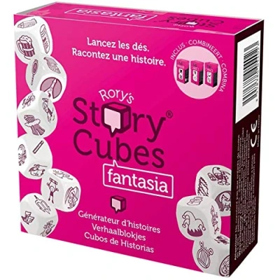 Imagen de Asmodee Story Cubes: Fantasía Todas las versiones disponibles, Multilenguaje (ASMRSC28ML1), a partir de 8 años.