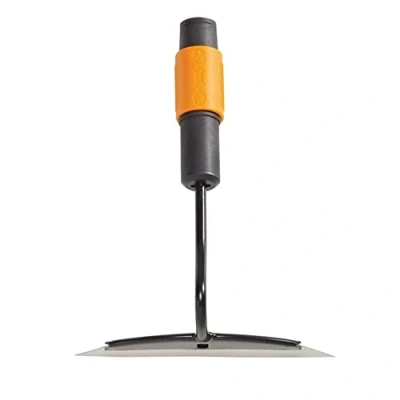 Imagen de Fiskars Azada, Cabezal de herramienta QuikFit, Longitud: 25 cm, Largo: 18,5 Cuchilla acero, Negro/Naranja, 1000677