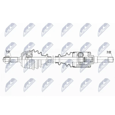Imagen de Semi eje NTY NPW CT 067