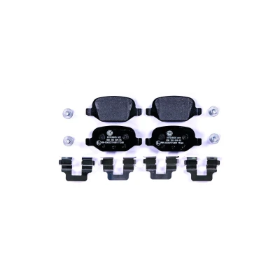 Imagen de HELLA 8DB 355 009 551 Juego de pastillas freno no preparado para indicador desgaste con tornillos pinza accesorios FIAT: 500 Hatchback