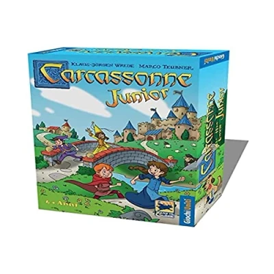 Imagen de Giochi Uniti Carcassonne Junior, edición Italiana, Multicolor (Hans In Gluck GU667)