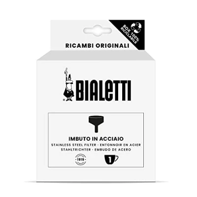 Imagen de Bialetti Ricambi, Includes 1 Funnel Filter, Compatible with Venus, Kitty, Musa (1 Cup)