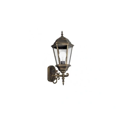Imagen de FABRILAMP Aplique REGULUS para Exterior en aluminio Negro Ip44