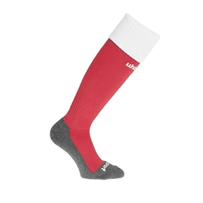 Imagen de Uhlsport Club Socks Calcetines De Fútbol, Hombre, rojo/blanco, 28 32
