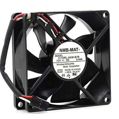 Imagen de cooling Fan for NMB 8025 DC12V 0.44A 3110RL 04W B79,Inverter B79 80x80x25mm 3wire