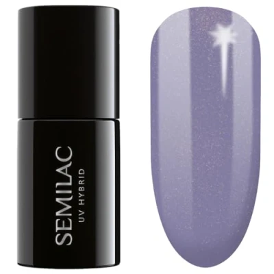 Imagen de Semilac Esmalte Semipermanente UV 379 Shimmer Stone Sapphire 7ml