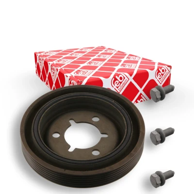 Imagen de febi BILSTEIN 36420 Polea de Cigüeñal 6PK 152 5 con tornillos Plus CITROËN: C3 I Hatchback, C4 Coupé, PEUGEOT: 307 SW
