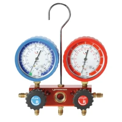 Imagen de Rothenberger 170600 Kit manometrico 2 vias 3 mangueras