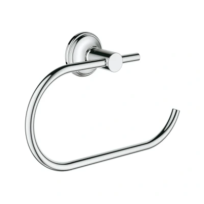 Imagen de Grohe Essentials Authentic Soporte para papel, 1 pieza, 40657en1, Plateado, 40657001