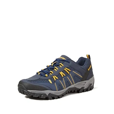 Imagen de Hi Tec Jaguar, Zapatillas de Senderismo Hombre, Azul (Navy/Yellow 31), 44.5 EU
