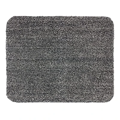 Imagen de ASTRA Felpudo de algodón Lavable Absorbente Entra Antideslizante (60 x 75 cm Antracita)