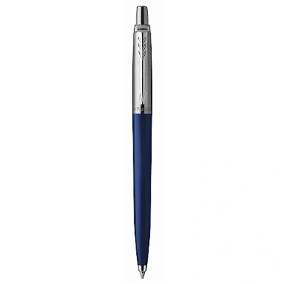 Imagen de PARKER Bolígrafo, Jotter, Marina, M, Acero inoxidable, Color de escritura: Azul, 2123427