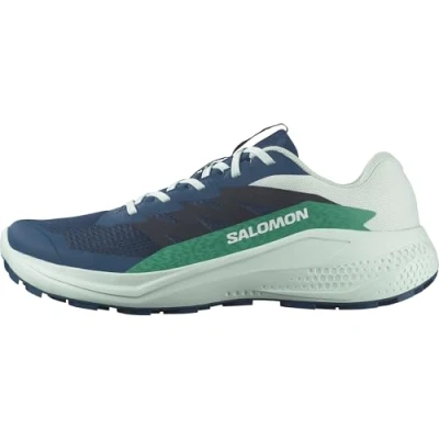 Imagen de Salomon Hombre Alphaglide, Poseidón, Zapatos de Senderismo Versátiles para Mayor Comodidad, Zapatillas Correr y Aventuras al Aire Libre, 42 2/3 EU