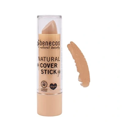 Imagen de Benecos natural beauty 95257 Cosmética orgánica de belleza barra cubierta alta cobertura sin talco vegano beige