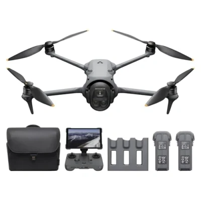 Imagen de Pack para Creadores DJI Mavic 4 Pro 512 GB con RC 2, dron tricámara insignia cámara Hasselblad de 100 MP y sensor CMOS 4/3, 51 min tiempo vuelo, tres baterías, centro carga