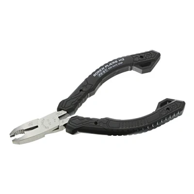Imagen de Engineer Pz 57 Alicates de agarre tamaño mini/extractores tornillos (mandíbulas antideslizantes para una rápida extracción dañados), seguro ESD, fabricado en Japón. Neji saurus