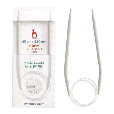 Imagen de Cuchillo circular Pony Classic de aluminio, 60 cm, 5,50 mm, 1 ud.