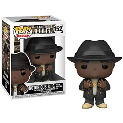Imagen de Funko Pop! Rocks: Biggie Notorious Big B.I.G Figura de Vinilo Coleccionable Idea Regalo Mercancia Oficial Juguetes para Niños y Adultos Music Fans Muñeco Coleccionistas