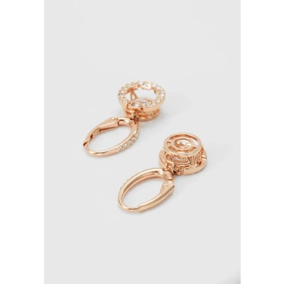 Imagen de Swarovski Sparkling DROP Pendientes, Mujer, Talla: One Size, Rose gold